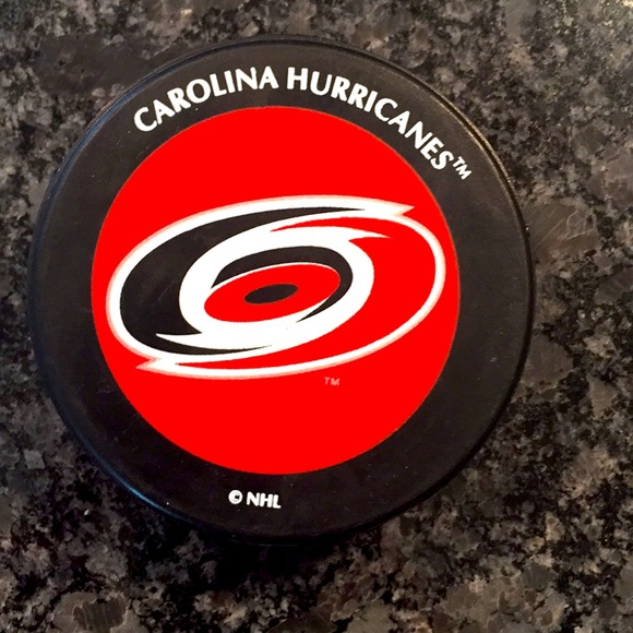 Carolina Hurricanes NHL Puck